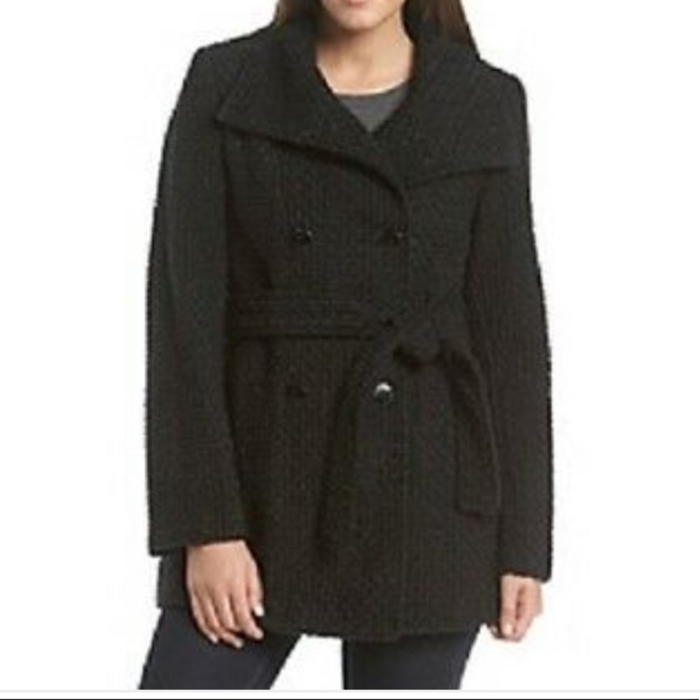 Calvin Klein Black Peacoat